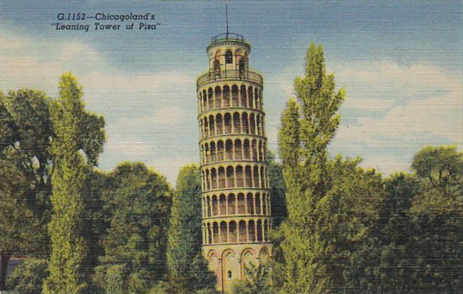 Leaning Tower of Niles, Illinois