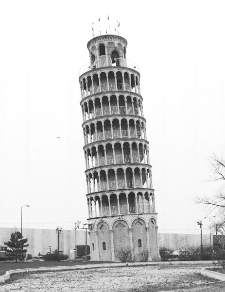 Leaning Tower of Niles, Illinois