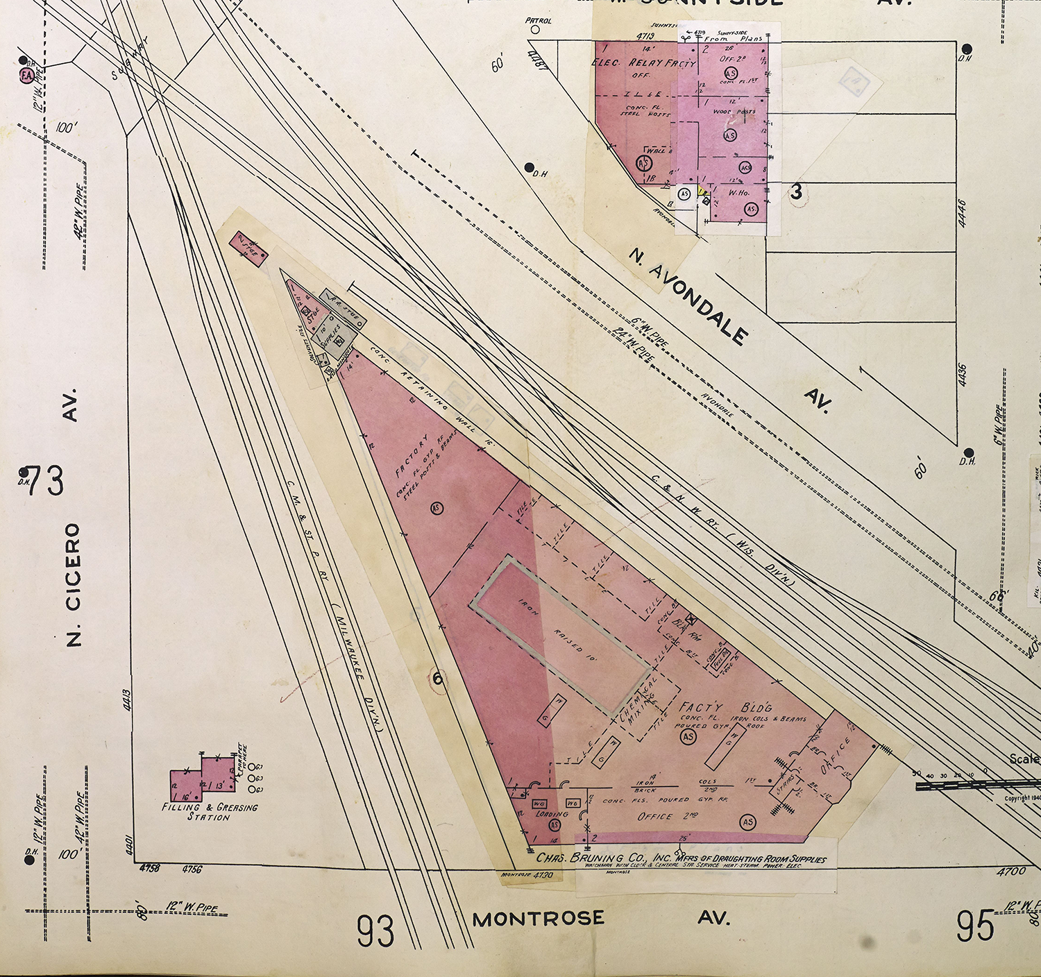 Charles Bruning Co., 4700 W. Montrose, Chicago