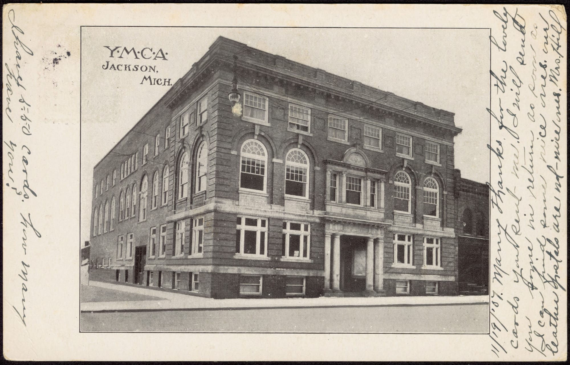 YMCA, Cortland Street, Jackson, Michigan