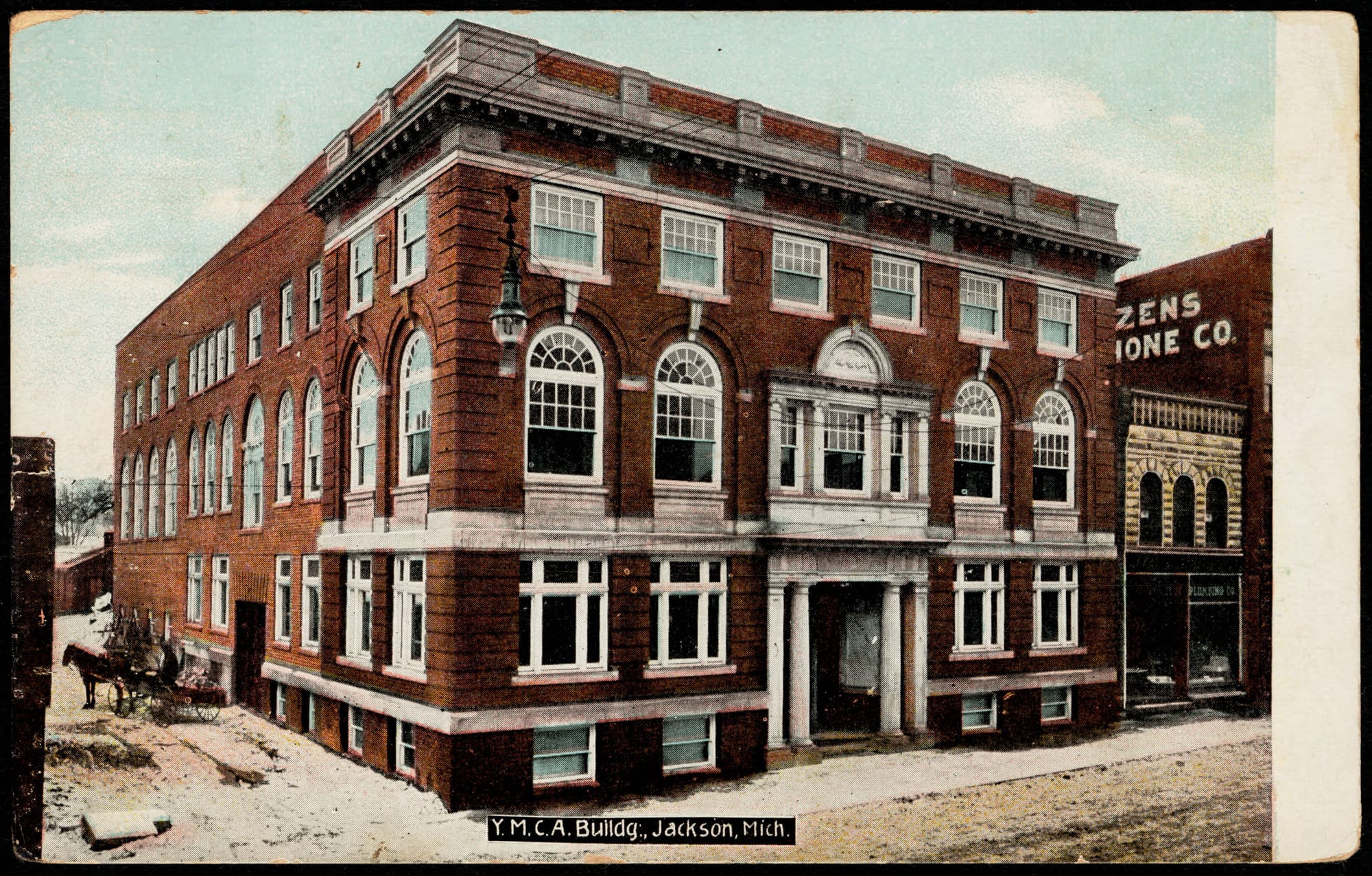 YMCA, Cortland Street, Jackson, Michigan