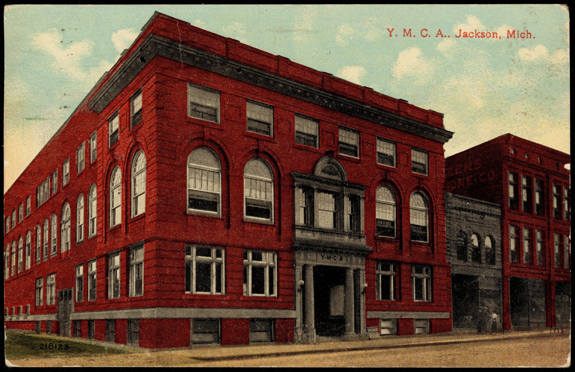 YMCA, Cortland Street, Jackson, Michigan