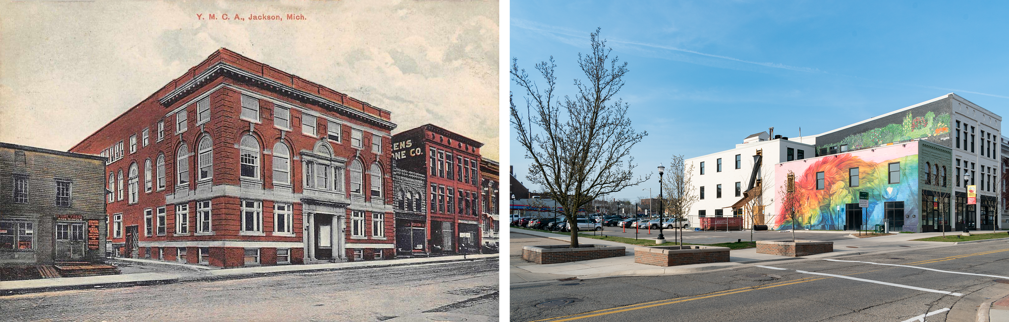 YMCA, Cortland Street, Jackson, Michigan