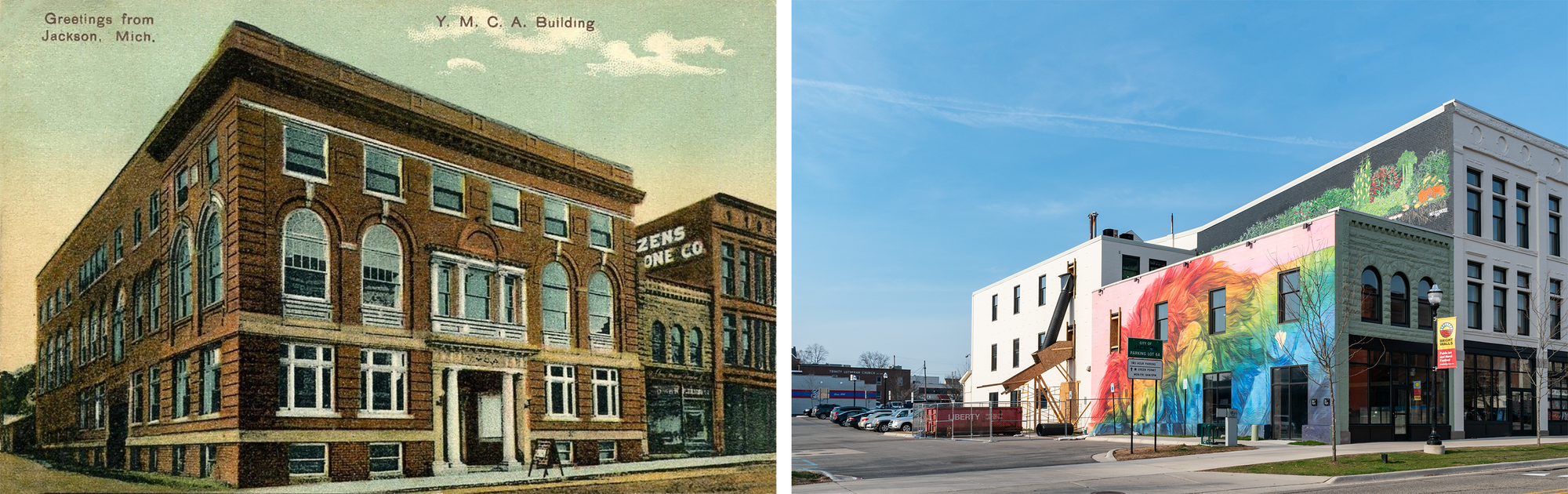 YMCA, Cortland Street, Jackson, Michigan