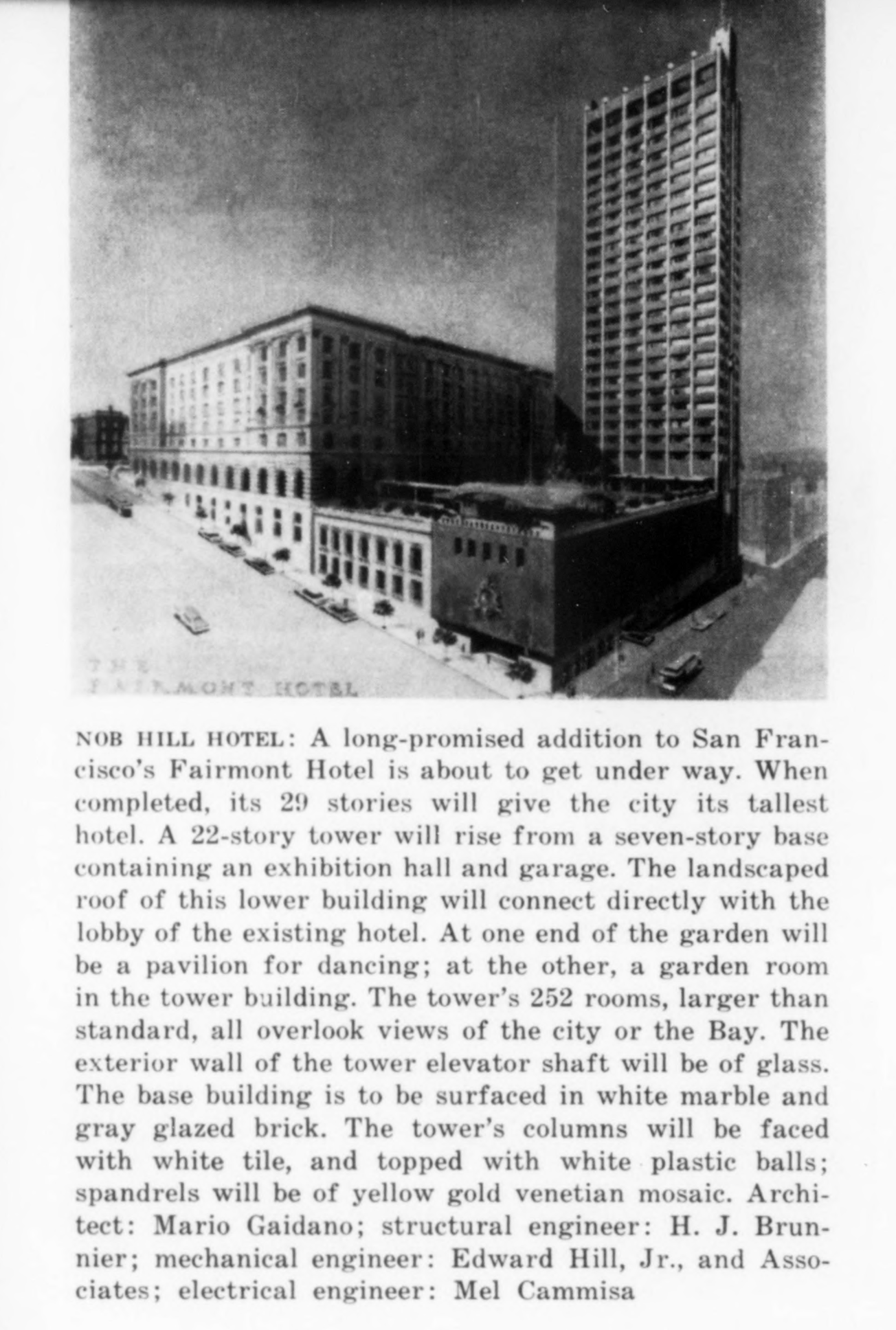 Fairmont Hotel, San Francisco