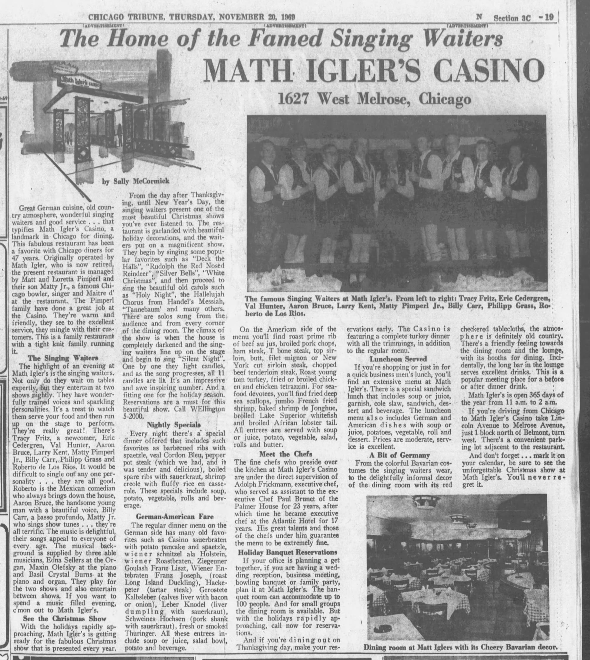 Math Igler's Casino, Chicago