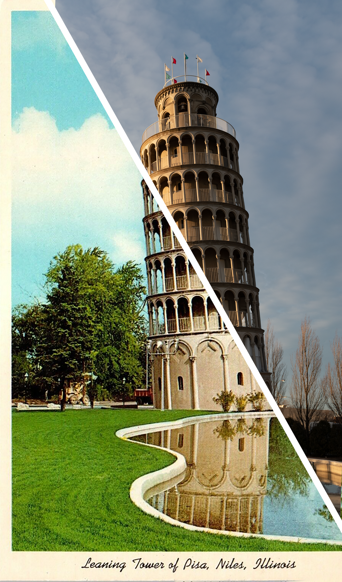 Leaning Tower of Niles, Illinois